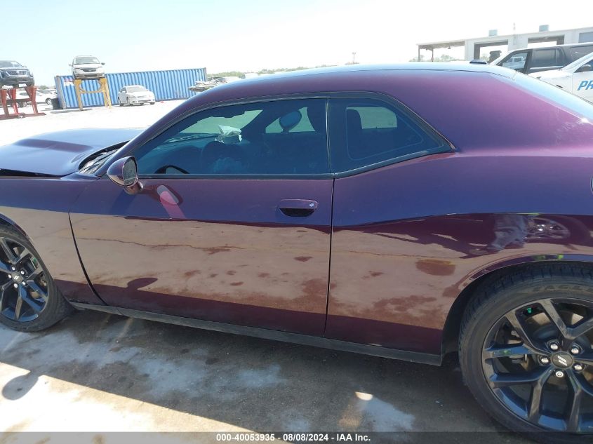 2022 Dodge Challenger Gt VIN: 2C3CDZJG5NH160206 Lot: 40053935