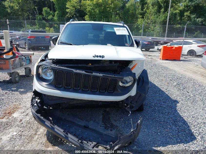 2018 Jeep Renegade Upland Edition 4X4 VIN: ZACCJBAB0JPH44246 Lot: 40053936