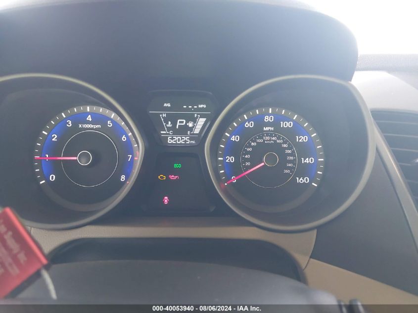 2015 Hyundai Elantra Se VIN: KMHDH4AE6FU304071 Lot: 40053940