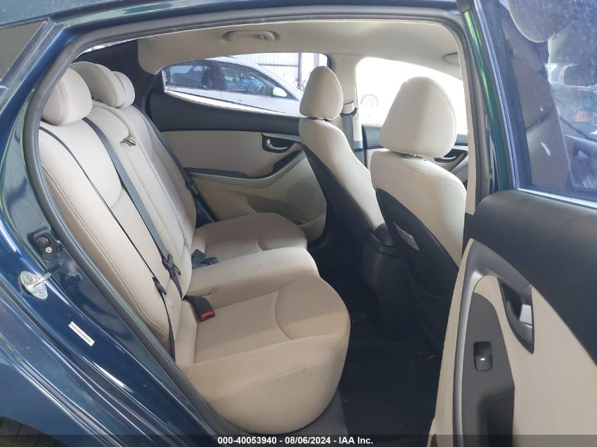 2015 Hyundai Elantra Se VIN: KMHDH4AE6FU304071 Lot: 40053940