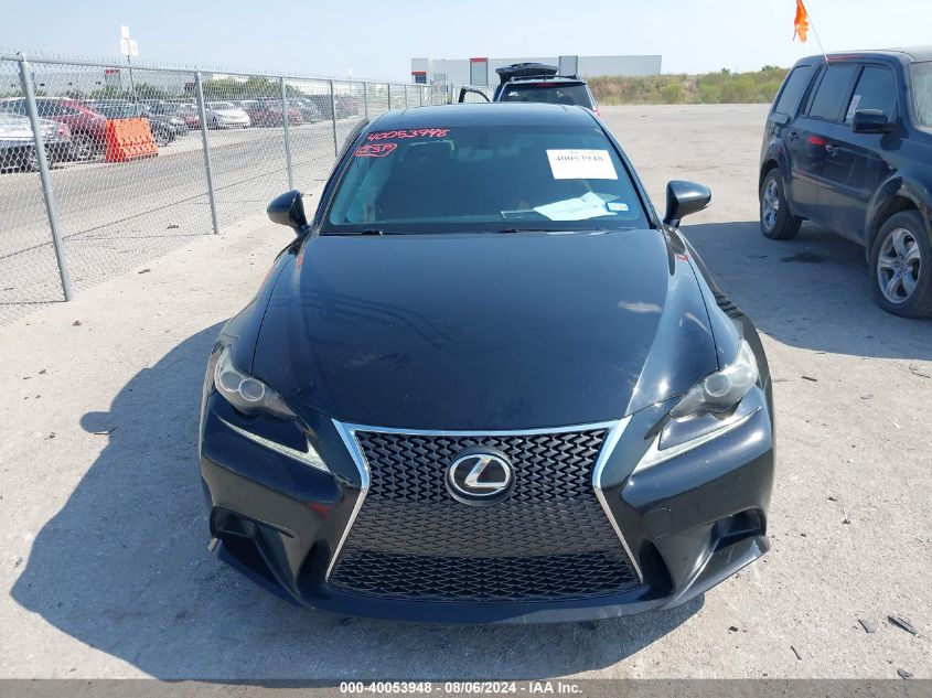 2014 Lexus Is 250 VIN: JTHBF1D23E5017022 Lot: 40053948