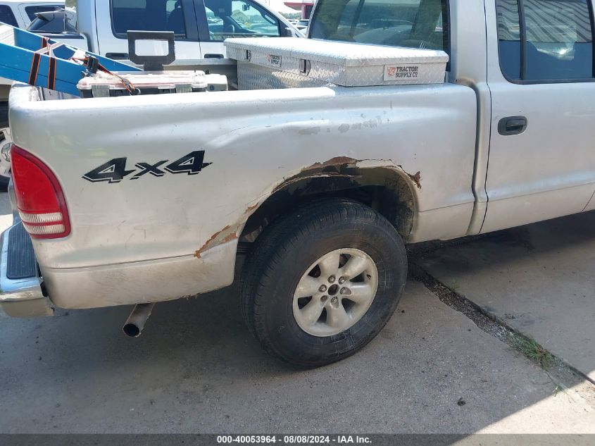 2004 Dodge Dakota Slt VIN: 1D7HG48N34S685312 Lot: 40053964