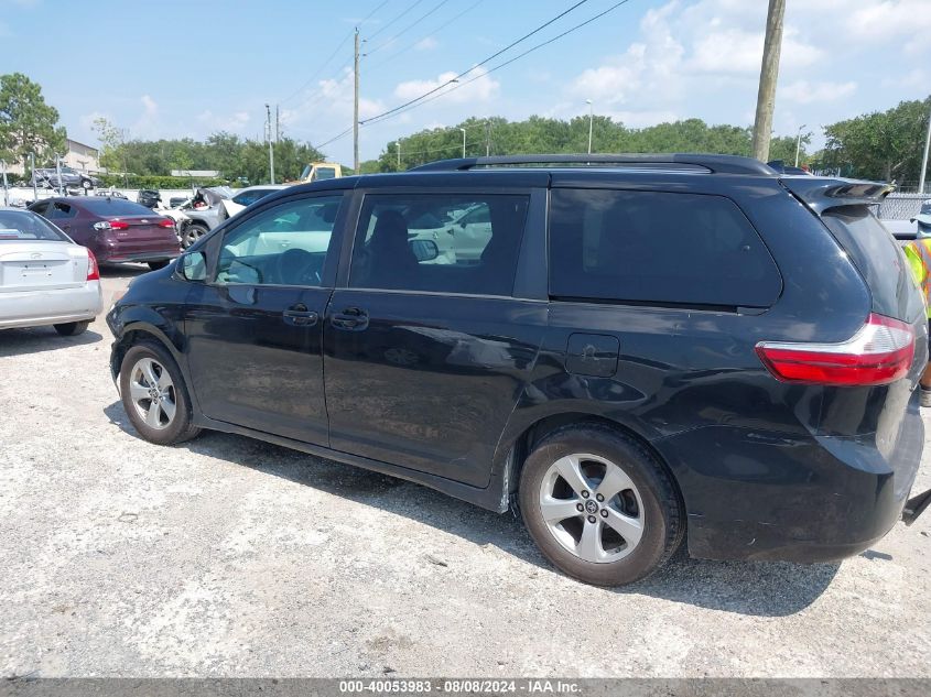 2018 Toyota Sienna Le VIN: 5TDKZ3DC4JS949876 Lot: 40053983