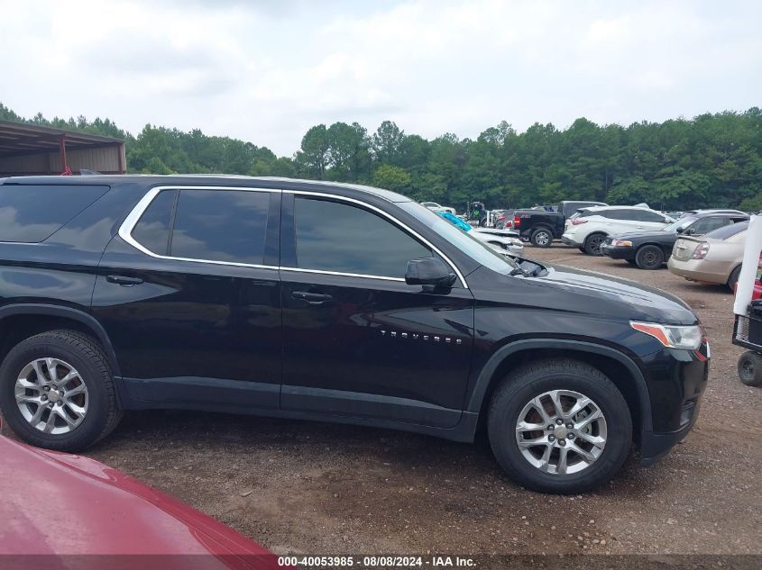 2018 Chevrolet Traverse Ls VIN: 1GNERFKW0JJ166635 Lot: 40053985