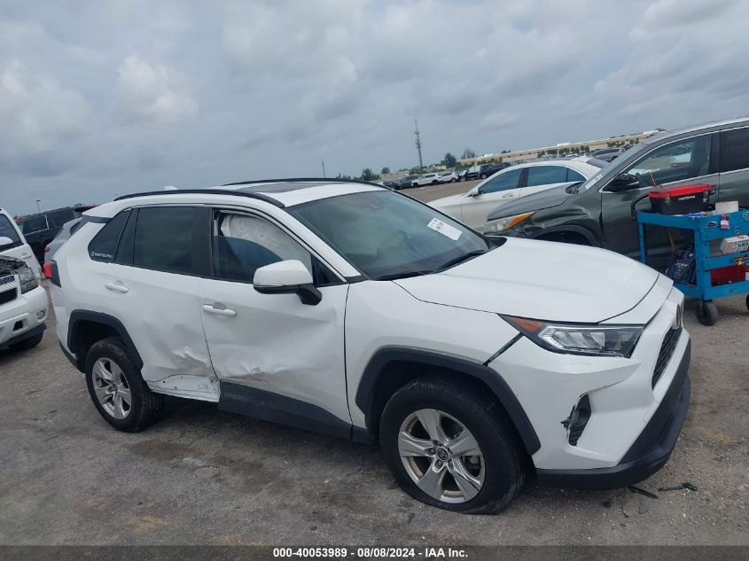 2021 Toyota Rav4 Xle/Xle Premium VIN: 2T3W1RFV0MC124092 Lot: 40053989