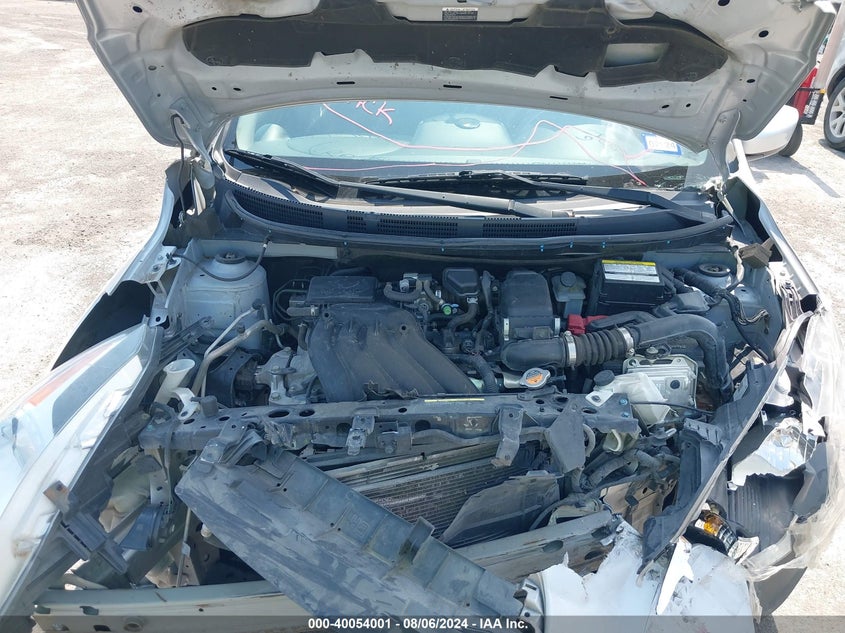 2018 Nissan Versa 1.6 Sv VIN: 3N1CN7AP1JL875257 Lot: 40054001