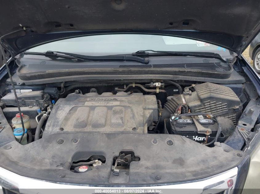 2010 Honda Odyssey Ex-L VIN: 5FNRL3H76AB066167 Lot: 40054013