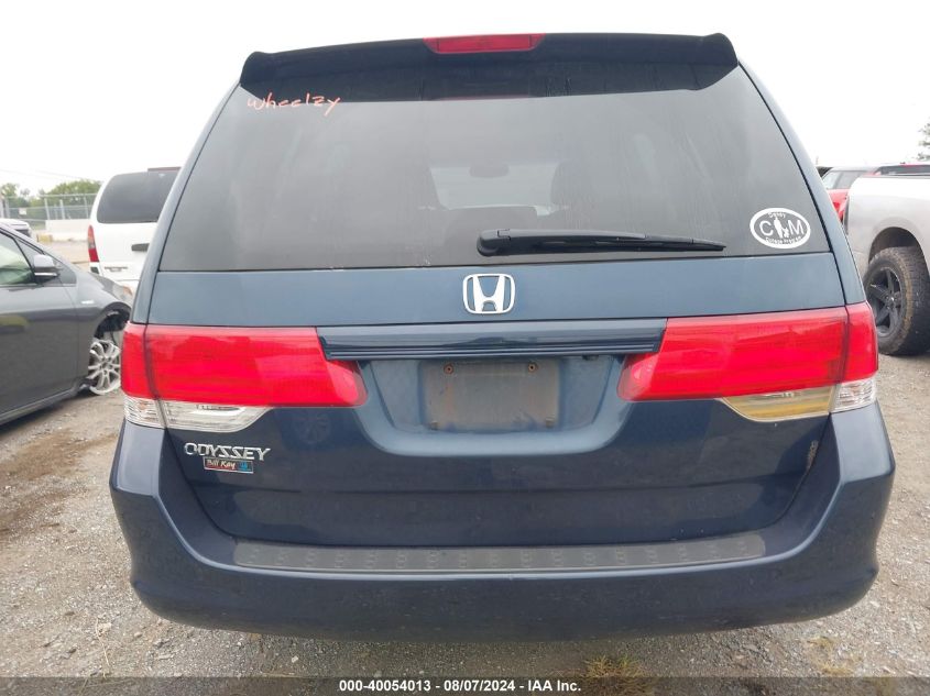 2010 Honda Odyssey Ex-L VIN: 5FNRL3H76AB066167 Lot: 40054013