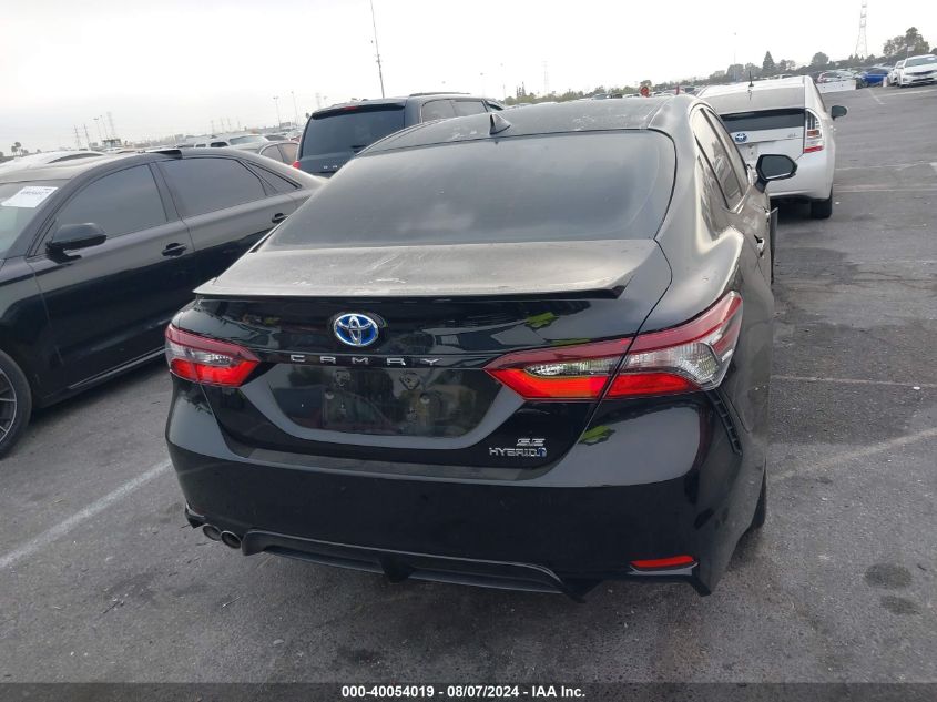 2022 Toyota Camry Se Hybrid VIN: 4T1G31AK7NU574635 Lot: 40054019