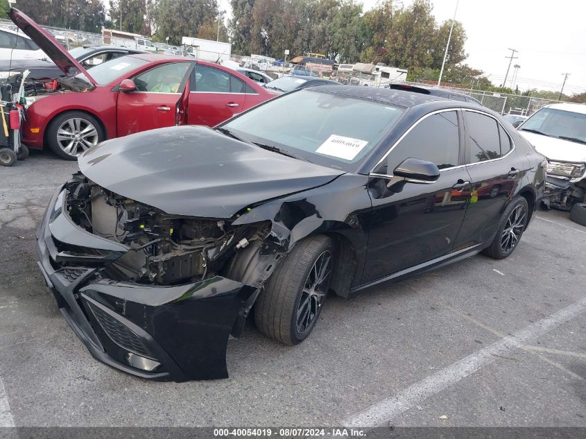 2022 TOYOTA CAMRY SE HYBRID - 4T1G31AK7NU574635