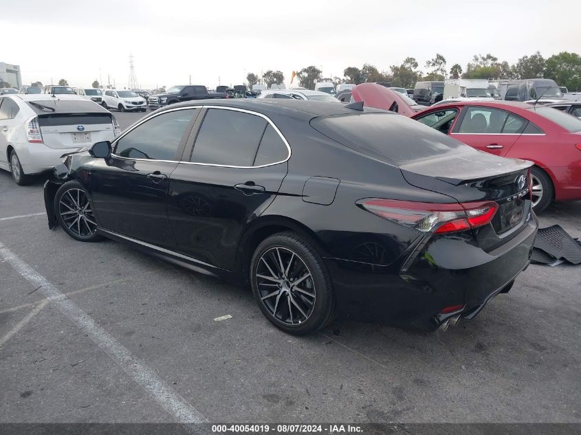2022 TOYOTA CAMRY SE HYBRID - 4T1G31AK7NU574635