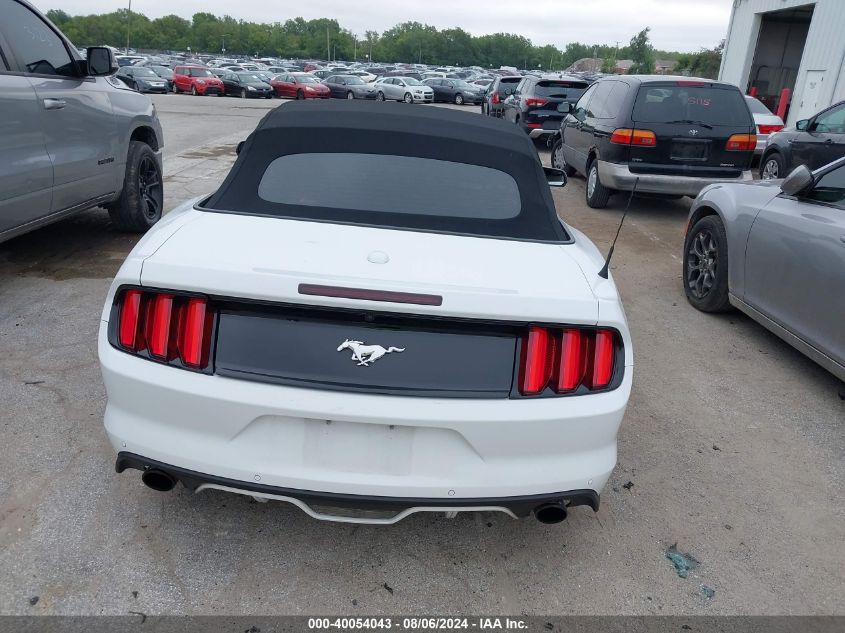 2017 Ford Mustang Ecoboost Premium VIN: 1FATP8UH1H5316566 Lot: 40054043