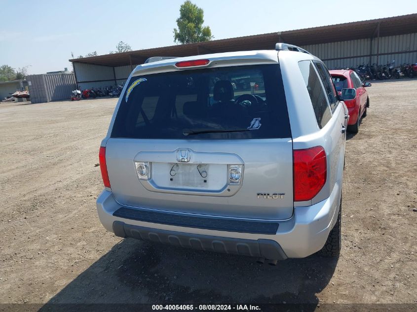 2003 Honda Pilot Ex-L VIN: 2HKYF18573H563755 Lot: 40054065