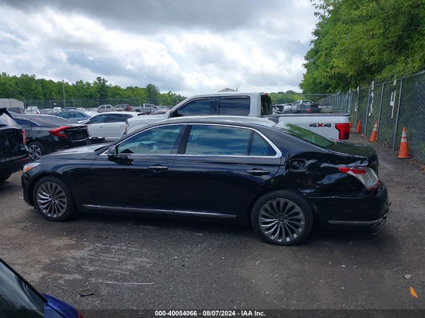 2018 Genesis G90 3.3T Premium VIN: KMHG34JAXJU043982 Lot: 40054066