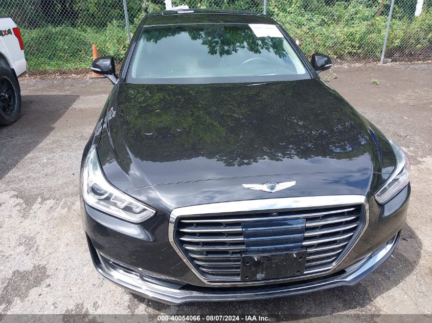 2018 Genesis G90 3.3T Premium VIN: KMHG34JAXJU043982 Lot: 40054066