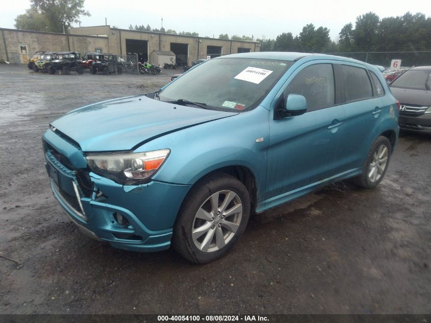 2012 Mitsubishi Outlander Sport Se VIN: JA4AR4AU5CZ004316 Lot: 40054100