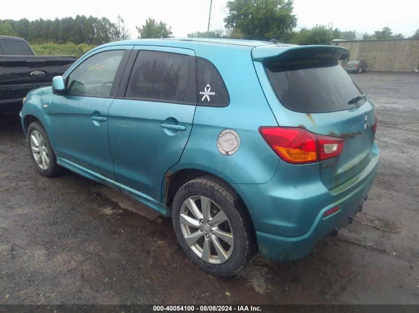 2012 Mitsubishi Outlander Sport Se VIN: JA4AR4AU5CZ004316 Lot: 40054100