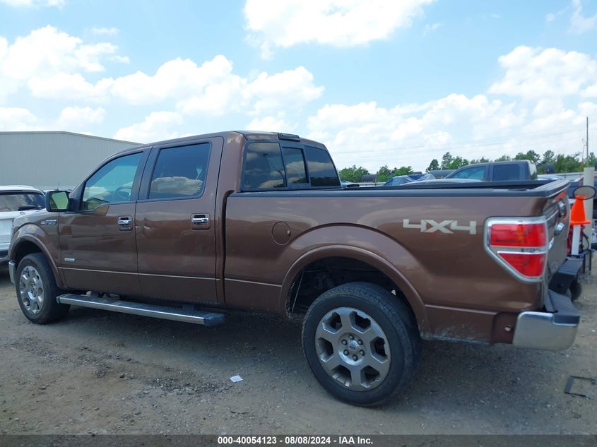 2012 Ford F150 Supercrew VIN: 1FTFW1ET4CKE1803 Lot: 40054123