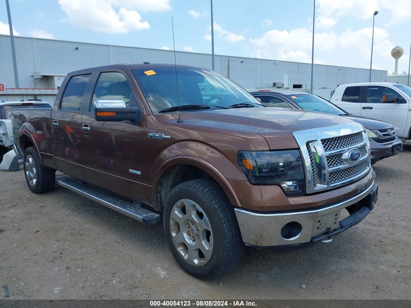 2012 Ford F150 Supercrew VIN: 1FTFW1ET4CKE1803 Lot: 40054123