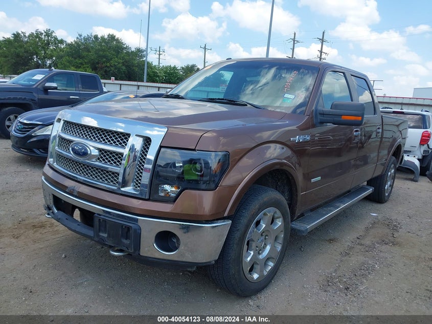 2012 Ford F150 Supercrew VIN: 1FTFW1ET4CKE1803 Lot: 40054123