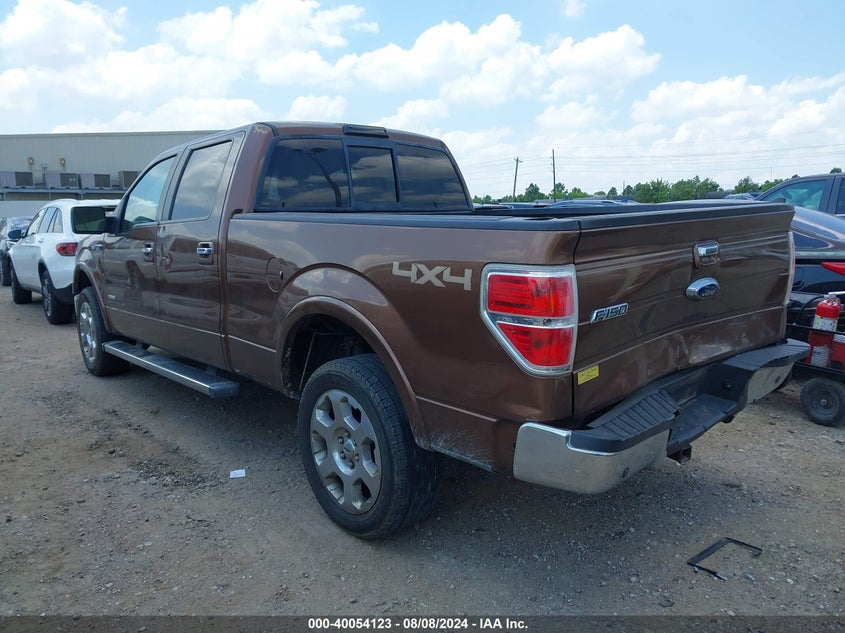 2012 Ford F150 Supercrew VIN: 1FTFW1ET4CKE1803 Lot: 40054123