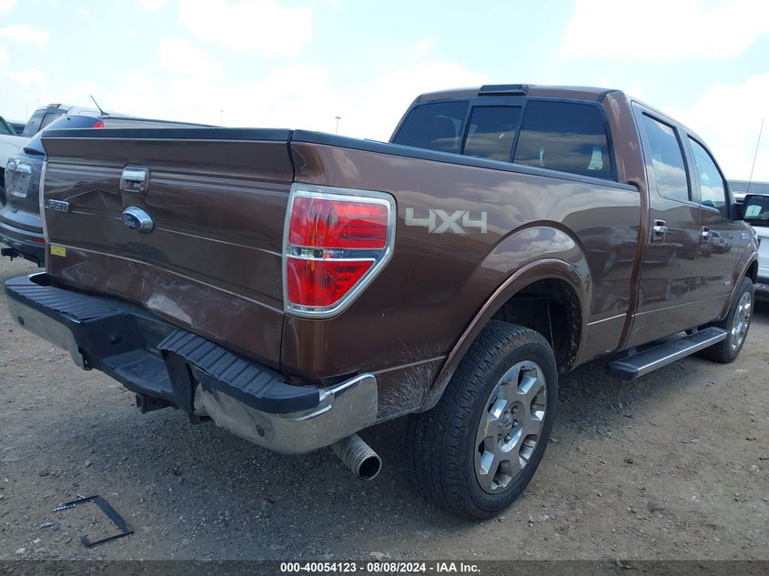 2012 Ford F150 Supercrew VIN: 1FTFW1ET4CKE1803 Lot: 40054123