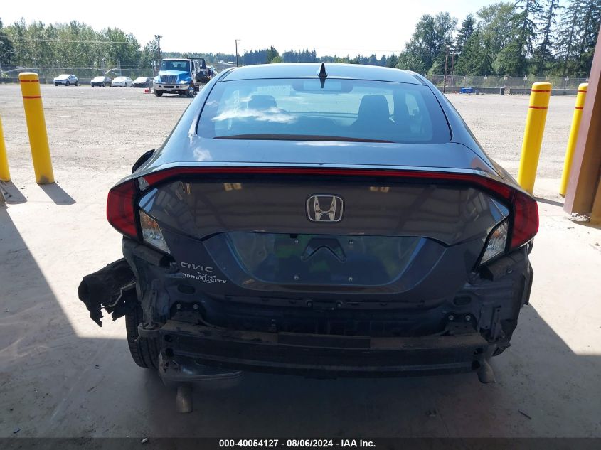 2020 Honda Civic Ex VIN: 2HGFC3B36LH350616 Lot: 40054127