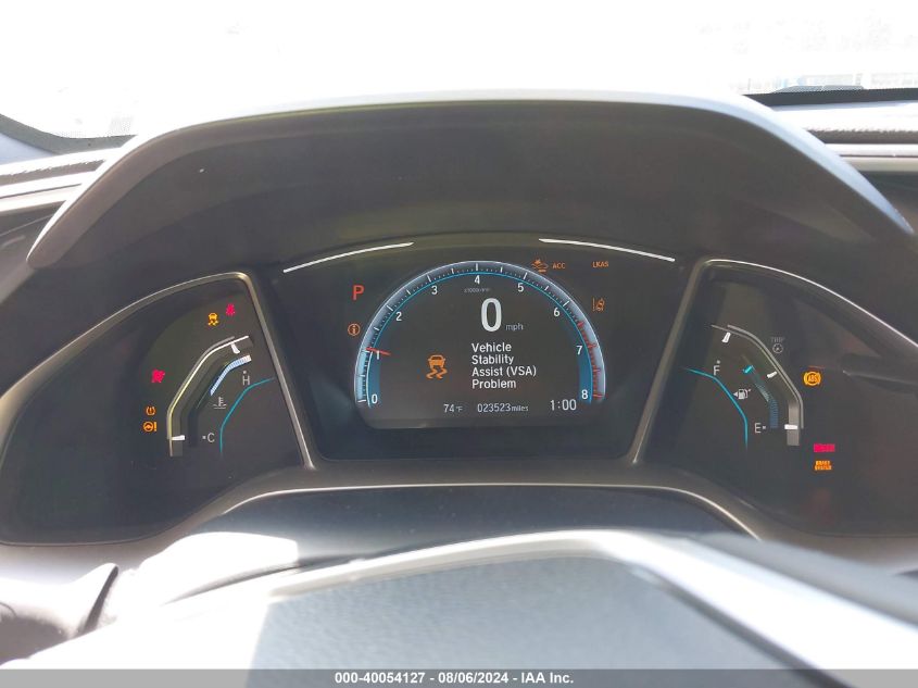 2020 Honda Civic Ex VIN: 2HGFC3B36LH350616 Lot: 40054127