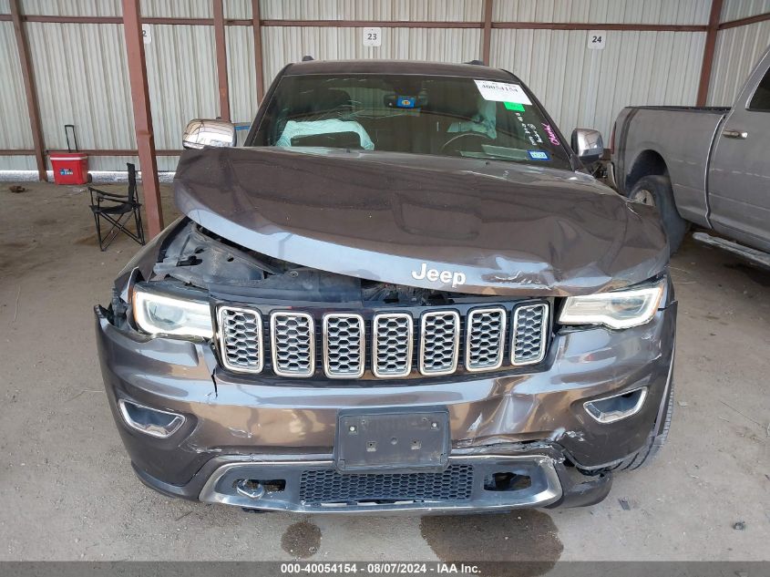 2018 Jeep Grand Cherokee Overland 4X2 VIN: 1C4RJECG4JC110396 Lot: 40054154