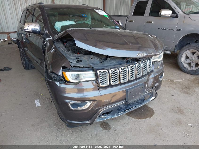 2018 Jeep Grand Cherokee Overland 4X2 VIN: 1C4RJECG4JC110396 Lot: 40054154