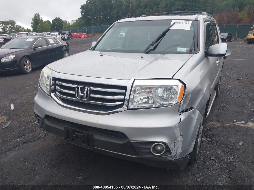 2013 Honda Pilot Ex-L VIN: 5FNYF4H52DB058515 Lot: 40054185