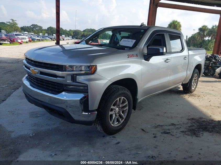 2020 CHEVROLET SILVERADO 1500 4WD  SHORT BED LT - 3GCUYDED2LG172821