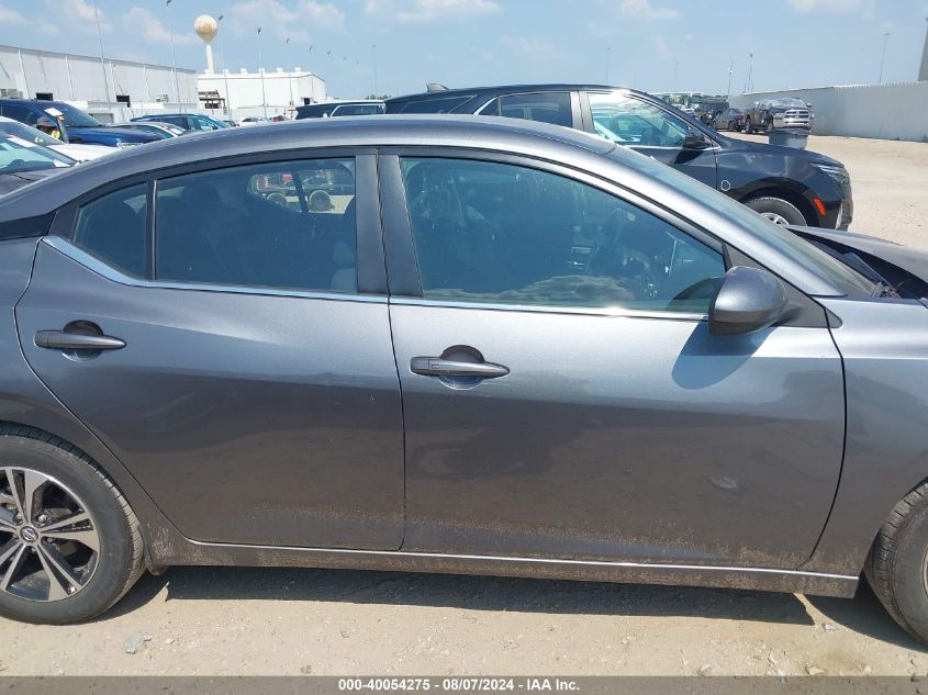 2022 Nissan Sentra Sv Xtronic Cvt VIN: 3N1AB8CV0NY275372 Lot: 40054275