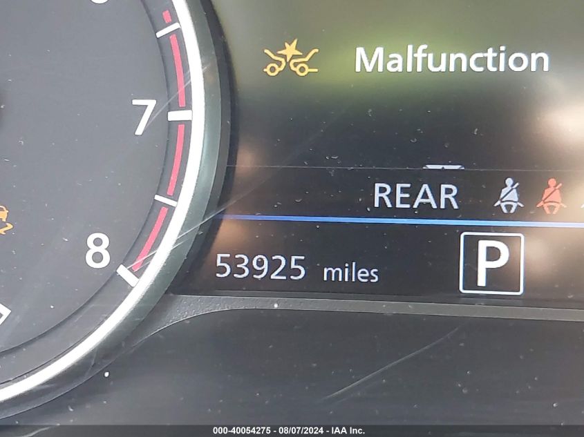 2022 Nissan Sentra Sv Xtronic Cvt VIN: 3N1AB8CV0NY275372 Lot: 40054275