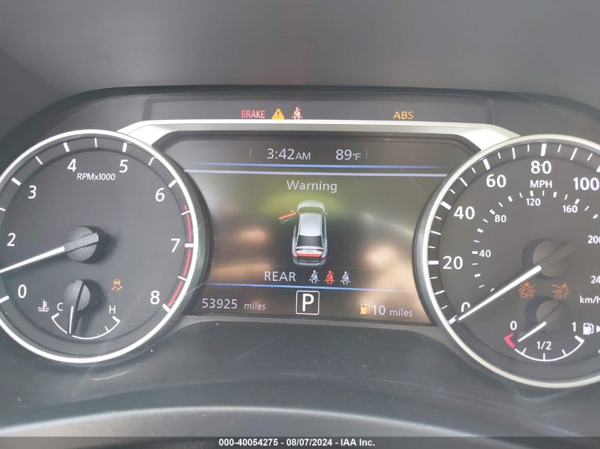 2022 Nissan Sentra Sv Xtronic Cvt VIN: 3N1AB8CV0NY275372 Lot: 40054275