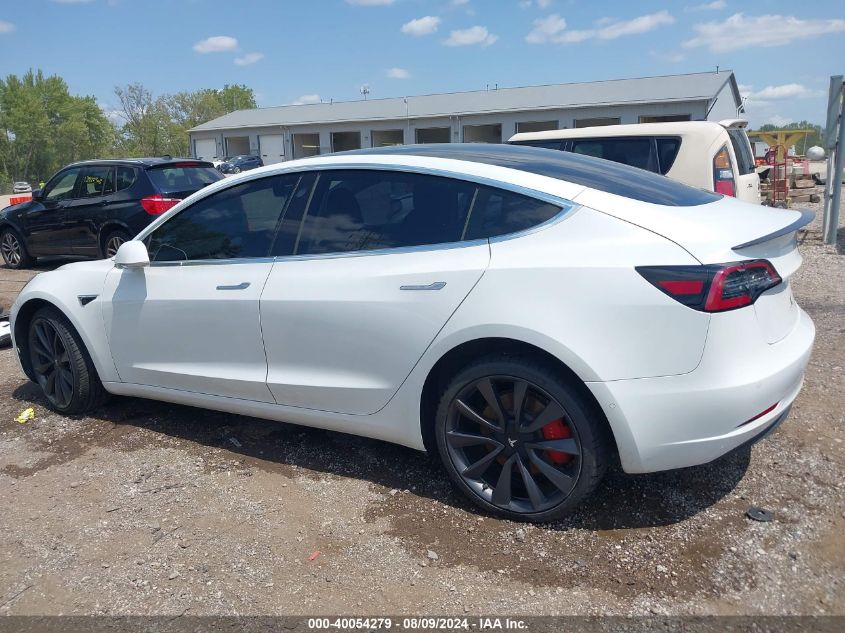 2020 Tesla Model 3 Performance Dual Motor All-Wheel Drive VIN: 5YJ3E1EC7LF714298 Lot: 40054279