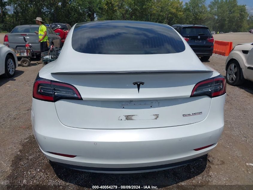 2020 Tesla Model 3 Performance Dual Motor All-Wheel Drive VIN: 5YJ3E1EC7LF714298 Lot: 40054279