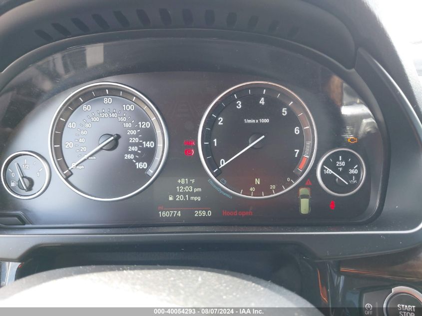 2014 BMW X5 xDrive35I VIN: 5UXKR0C53E0H19905 Lot: 40054293