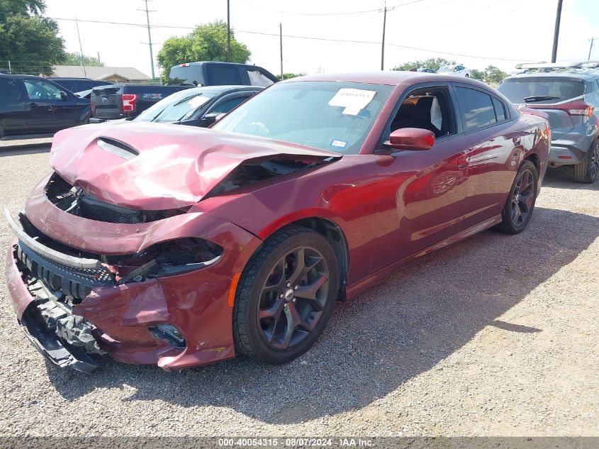 2C3CDXHG9KH721352 2019 DODGE CHARGER - Image 2