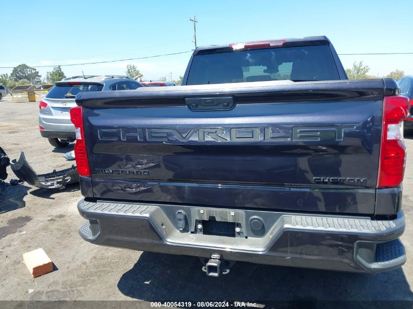 2022 Chevrolet Silverado 1500 2Wd Short Bed Custom VIN: 3GCPABEK8NG533122 Lot: 40054319