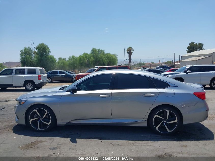 2021 Honda Accord Sport Special Edition VIN: 1HGCV1F48MA124288 Lot: 40054321