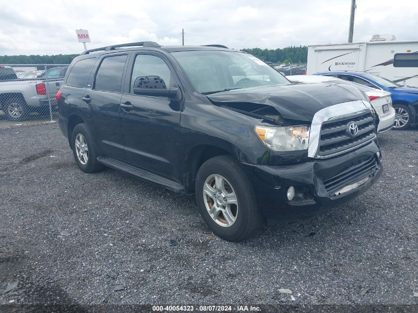 5TDBY64A18S010942 2008 Toyota Sequoia Sr5 5.7L V8