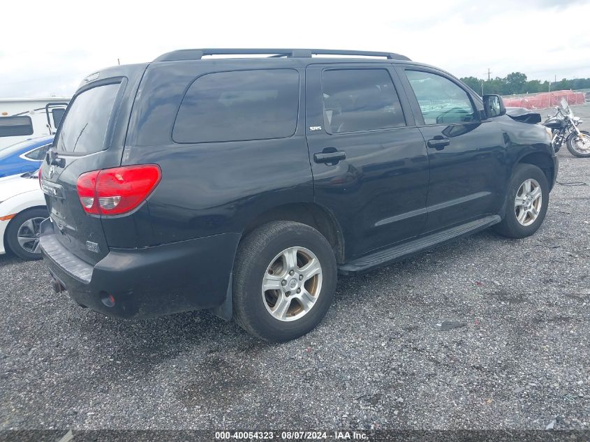 5TDBY64A18S010942 2008 Toyota Sequoia Sr5 5.7L V8