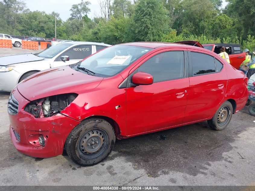 2017 Mitsubishi Mirage G4 Es VIN: ML32F3FJ7HHF15346 Lot: 40054330