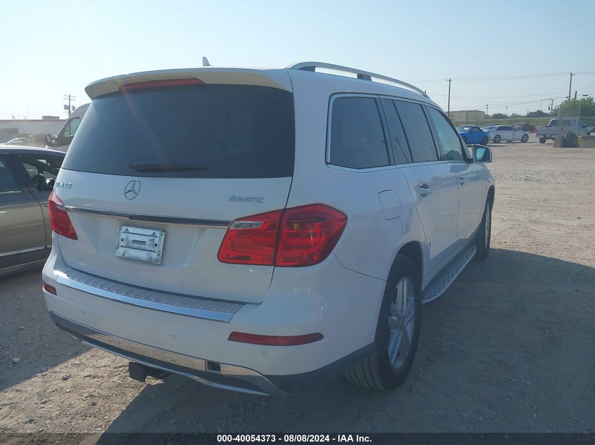 2016 Mercedes-Benz Gl 450 4Matic VIN: 4JGDF6EE1GA665674 Lot: 40054373