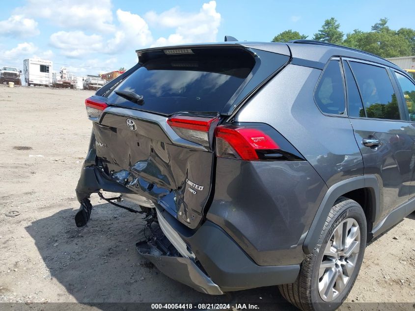 2021 Toyota Rav4 Limited VIN: 2T3N1RFV4MC252573 Lot: 40054418