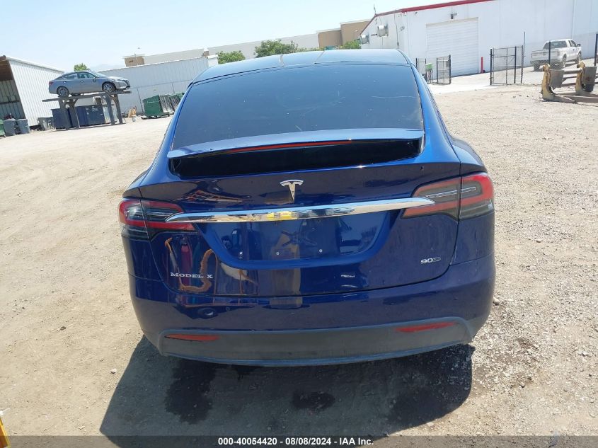 2017 Tesla Model X 100D/75D/90D VIN: 5YJXCBE24HF044656 Lot: 40054420