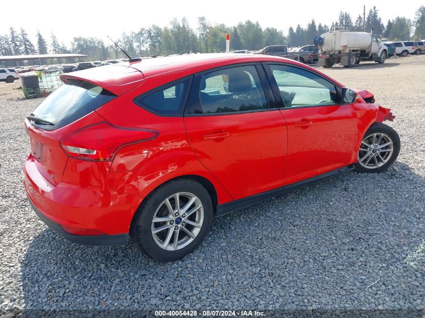 2015 FORD FOCUS SE - 1FADP3K21FL204946