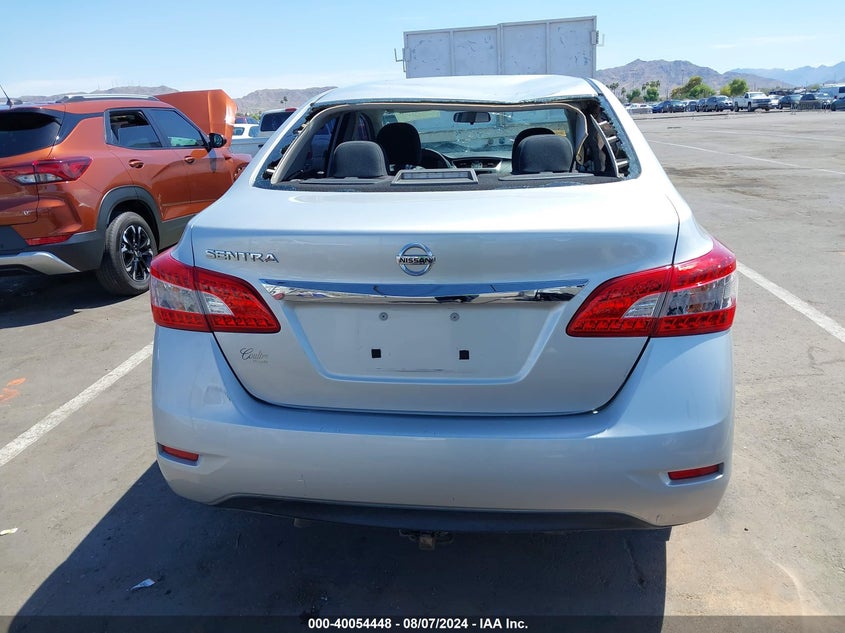 2015 Nissan Sentra S VIN: 3N1AB7AP3FY301477 Lot: 40054448