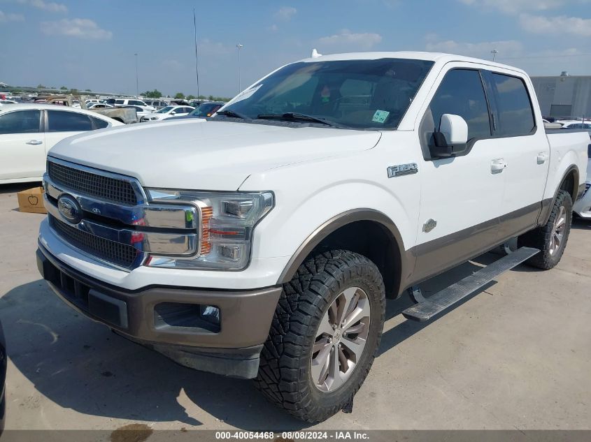 2020 Ford F-150 King Ranch VIN: 1FTEW1C42LFA64289 Lot: 40054468